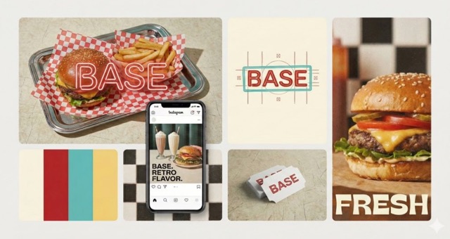 Brand Identity Bento Grid
